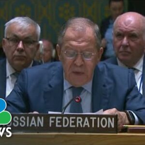Lavrov Walks Out Of U.N. Meeting As West Confronts Russia Over War In Ukraine