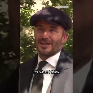 David #Beckham Queues For Queen Elizabeth