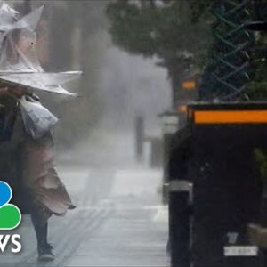 Deadly Typhoon Pummels Japan With Ferocious Winds, Record Rainfall