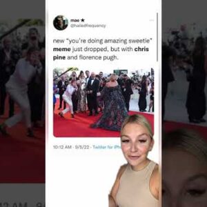 Chris Pine Memes Flood The Internet  After 'DWD' Premiere | What's Trending In Seconds | #Shorts