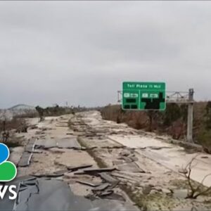 Hurricane Ian Cuts Off Island Of Sanibel From Mainland Florida
