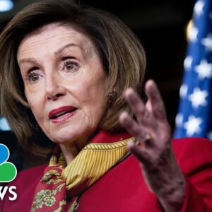 Pelosi Holds Weekly Briefing | NBC News