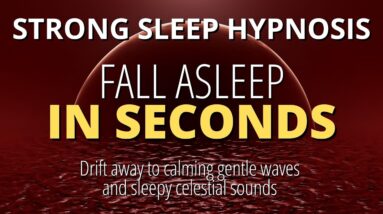 (Strong) Deep Sleep Hypnosis to Fall Asleep Fast | Dark Screen Experience