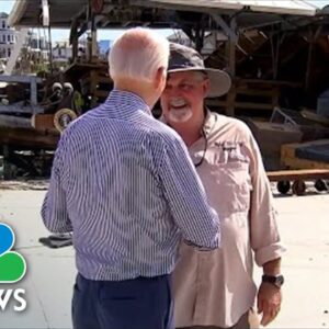 'No One F***s With A Biden' Says President To Fort Myers Beach Mayor During Florida Visit