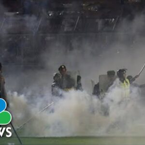 At Least 129 Dead In Stampede At Soccer Match In Indonesia After Riot, Police Say