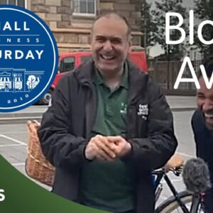 Small Business Saturday Interview with surprise unplanned Street Hypnosis fun included