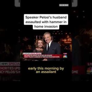 #NancyPelosi's Husband #Assaulted With #Hammer In A Home Invasion