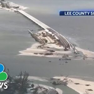 Sanibel Island Cut Off From Mainland Florida Due To Hurricane Ian