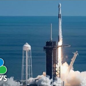 Watch: NASA, SpaceX Launch International Crew To ISS
