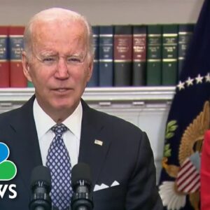 Biden Takes Aim At Oil Companies For Record Profits As Americans Face High Gas Prices