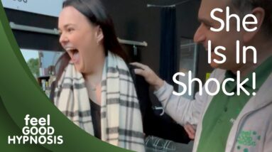 Rachel is in shock as she gets hypnotised | full set at Small Business Saturday visit to Belfast