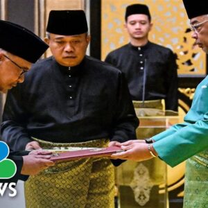 Veteran Politician Anwar Ibrahim Sworn In As Prime Minister Of Malaysia