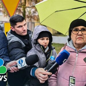 Eyewitness Recalls Explosion Near Poland's Border With Ukraine