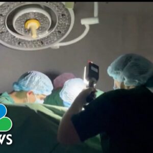 Surgeons Continue Heart Operation In Kyiv After Russian Missile Strike Cuts Power