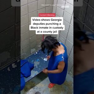 Video Shows #Georgia Deputies Punching A Black Inmate In Custody In A County Jail