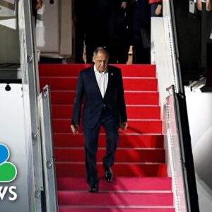 Sergei Lavrov Dismisses Report He Was Hospitalized At G-20 Summit