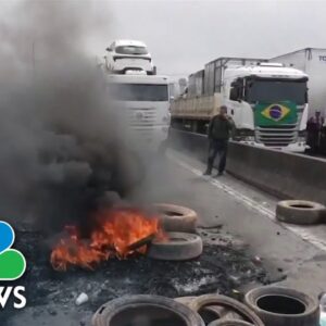 Nationwide Protests Spark In Brazil After Historic Presidential Election