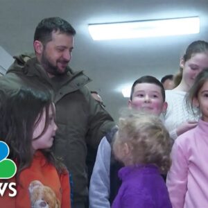 Ukrainian President Reassures Children: ‘Victory Is Soon’