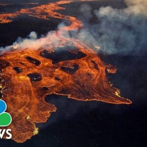 Watch: World's Largest Active Volcano Erupts In Hawaii