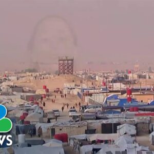 Syrian Refugee Camp Facing ISIS Security Threat And Humanitarian Crisis