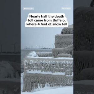 The winter #storm has killed at least 60 people, with many from the Buffalo, NY area. #shorts