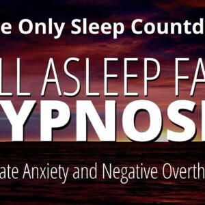 Sleep Hypnosis To Fall Asleep Fast | Voice Only Black Screen Experience To Clear Your Mind