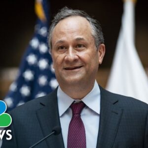 Second Gentleman Doug Emhoff Hosts Roundtable Combatting Antisemitism
