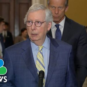 Sen. McConnell Discusses Importance Of ‘Quality Candidates’ In Elections