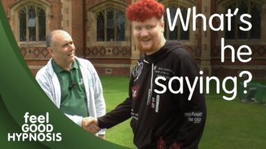Two fun street hypnosis skits and a discussion on what does hypnosis feel like?