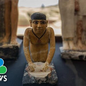 Ancient Egyptian treasures unveiled after Giza tombs excavation