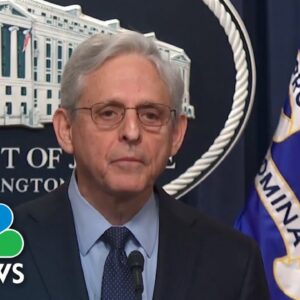 BREAKING: Garland announces special counsel for Biden classified documents investigation
