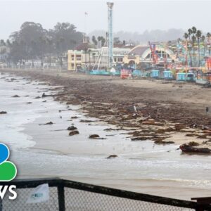 Californians begin cleaning up after weeks of severe storms