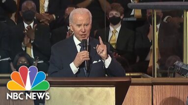 'We go forward, we go together:' Biden celebrates, invokes MLK in sermon