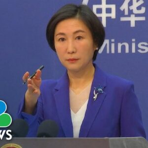 China condemns ‘illegal’ U.S. sanctions over Russian exports