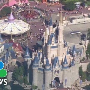 DeSantis signs bill stripping Disney World's self-governing status