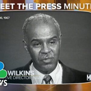 Meet the Press minute: NAACP leader calls for police reform in 1967