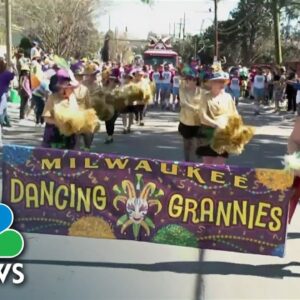 Milwaukee Dancing Grannies make Mardi Gras debut after tragedy