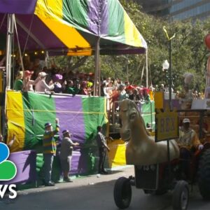 New Orleans celebrates Mardi Gras on Fat Tuesday