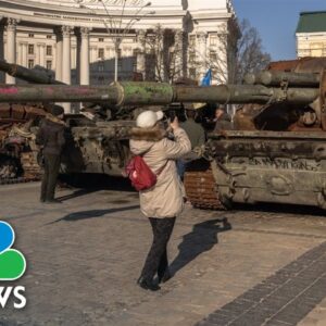Ukrainians have ‘become stronger’ after one year of war, Kyiv resident says