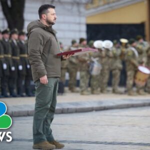 Ukraine marks one year since Russia’s invasion