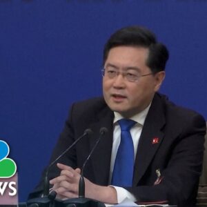 U.S. and China facing 'confrontation and conflict,' Beijing’s new foreign minister says