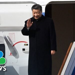Chinese President Xi arrives in Russia ahead of meeting with President Putin