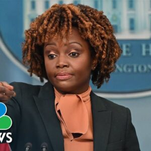 LIVE: White House press briefing | NBC News