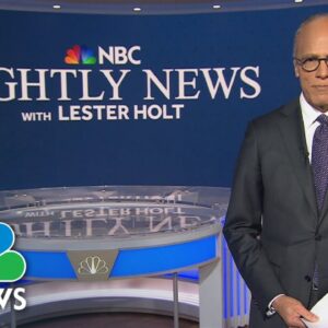 Nightly News Full Broadcast - March 8