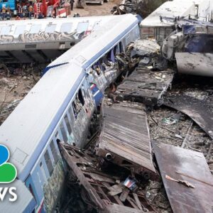 At least 36 killed after passenger and freight trains collide in Greece