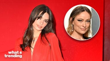 Emily Ratajkowski Is Begging For Olivia Wilde's Forgiveness | What's Trending Explained