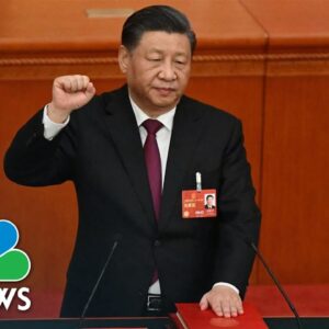 Xi Jinping awarded third term as Chinese president