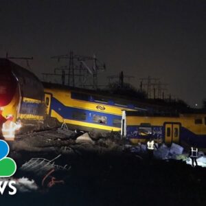 At least 1 killed and dozens injured after passenger train derails in the Netherlands