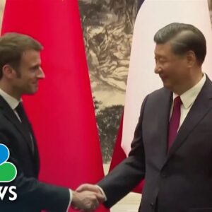Macron urges China's Xi to help bring about Ukrainian peace talks