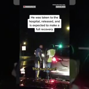Man reverses #truck over #police car